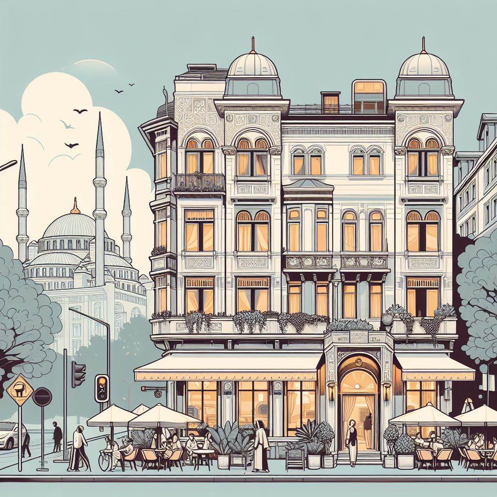 Taksim Hotel Illustration