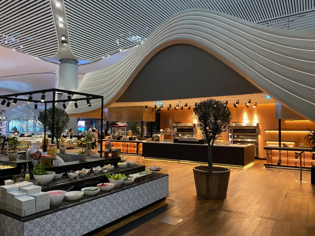 Turkish Airlines Business Lounge at Istanbul Airport